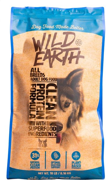 Wild Earth Healthy High-Protein Formula Dry Dog Food, 18-lb bag slide 1 of 9