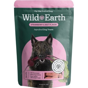 Wild Earth Good Protein Dog Snacks with Koji Banana & Cinnamon Flavor Crunchy Dog Treats, 5-oz bag