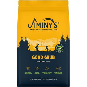 Jiminy's Good Grub Dry Dog Food, 10-lb bag