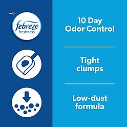 Fresh Step Febreze Freshness Gain Scented Clumping Clay Cat Litter, 14-lb box slide 2 of 9
