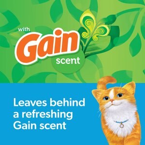 Fresh Step Febreze Freshness Gain Scented Clumping Clay Cat Litter, 14-lb box