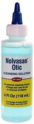 Nolvasan Otic Dog & Cat Ear Cleansing Solution, 4-oz bottle slide 1 of 2