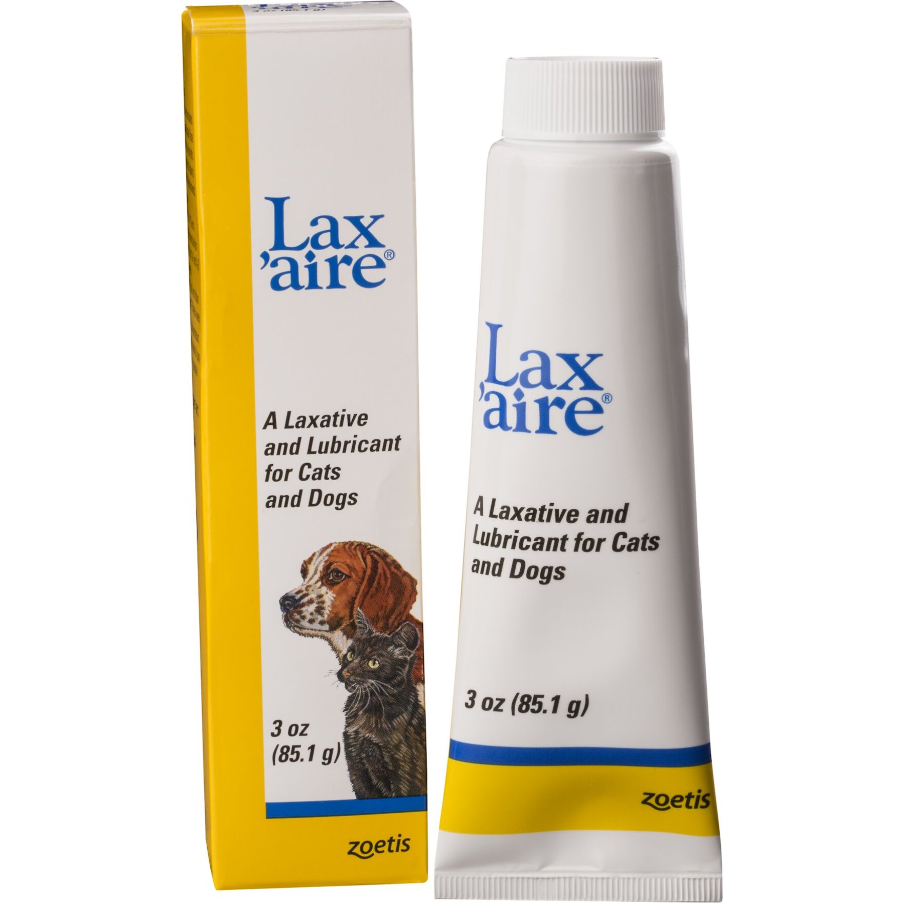 Lax Aire Laxative Ointment for Dogs and Cats 3 oz tube