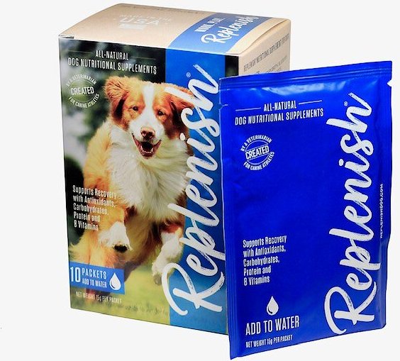 Replenish Dog Water Recovery All-Natural Dog Powder Supplement, 10 count slide 1 of 10
