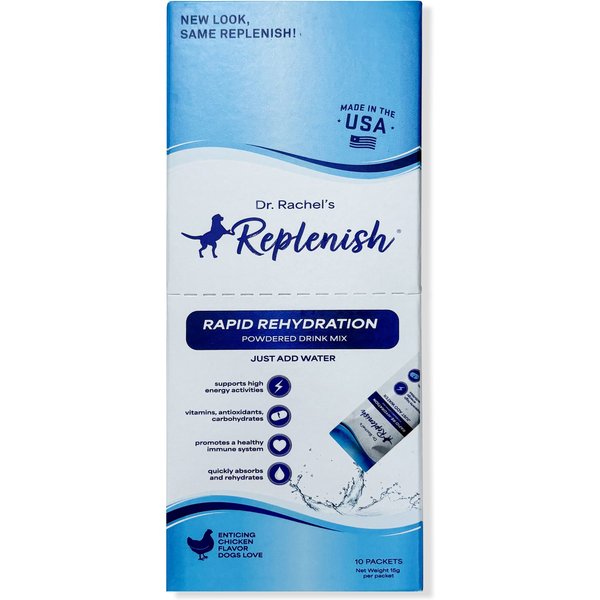 REPLENISH DOG WATER Recovery AllNatural Dog Powder Supplement, 10