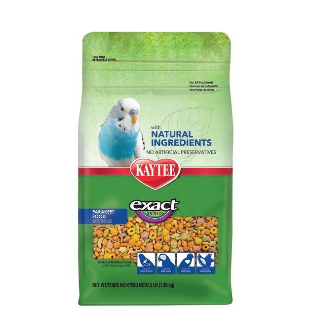 kaytee exact fusion parakeet food