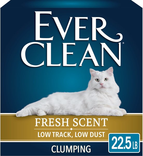 Ever Clean Super Premium Low Track Low Dust Fresh Scent Clumping Cat Litter, 22.5-lb box slide 1 of 5