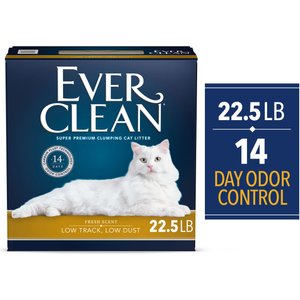 EVER CLEAN Multi Cat Fresh Scented Clumping Clay Cat Litter 25 lb box Chewy