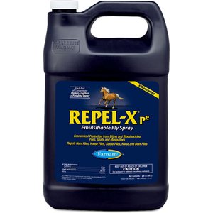 Farnam Repel-X Pe Emulsifiable Fly Repellent Horse Spray, 1-gal jug