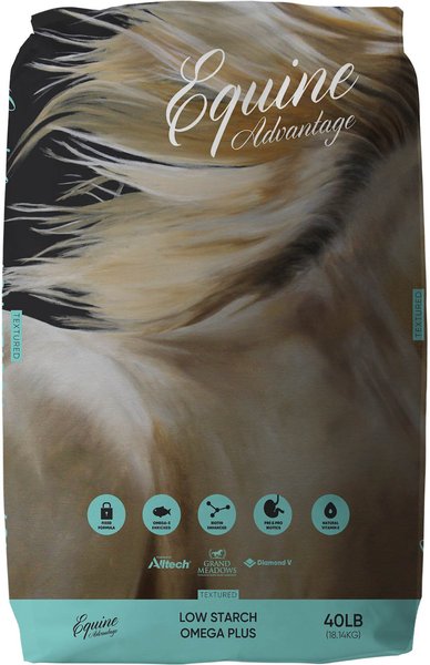 Equine Advantage Low Starch Omega Horse Food, 40-lb bag slide 1 of 5