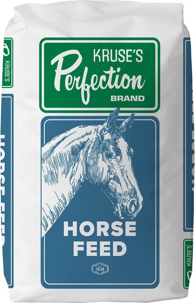 Kruse's Perfection Brand Perfectly Senior Winter Plt Horse Food, 50-lb bag slide 1 of 2