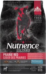 Nutrience Subzero Prairie Red Grain-Free Dry & Freeze-Dried Raw Dog Food, 5-lb bag