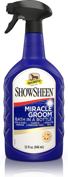 Absorbine ShowSheen Miracle Groom Bath In A Bottle Vitamin E & Vanilla Horse Spot & Stain Remover, 32-oz bottle slide 1 of 4