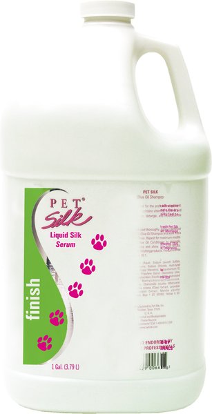 Pet Silk Liquid Silk Finish Dog & Cat Serum, 1-gal bottle slide 1 of 1