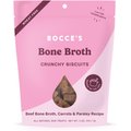 Bocce's Bakery Bone Broth, Carrots & Parsley Dog Treats, 5-oz bag