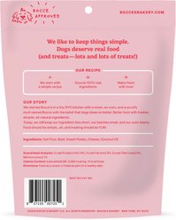 Bocce's Bakery Burgers & Fries Beef, Sweet Potatoes & Cheese Dog Treats, 5-oz bag slide 2 of 2