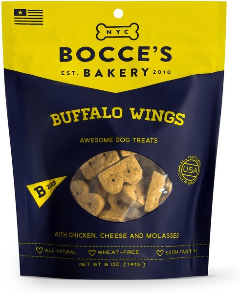 Bocce's Bakery Buffalo Wings Recipe Biscuit Dog Treats
