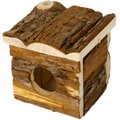 Ware Critter Timbers Bark Small Animal Bungalow, Small