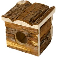 Ware Critter Timbers Bark Small Animal Bungalow, Small