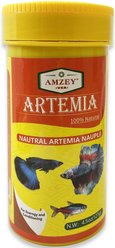 Amzey Natural Artemia Nauplii Fish Food, 4.5-oz bottle