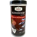 Amzey Bloodworms Freeze-Dried Fish Food, 1-oz jar