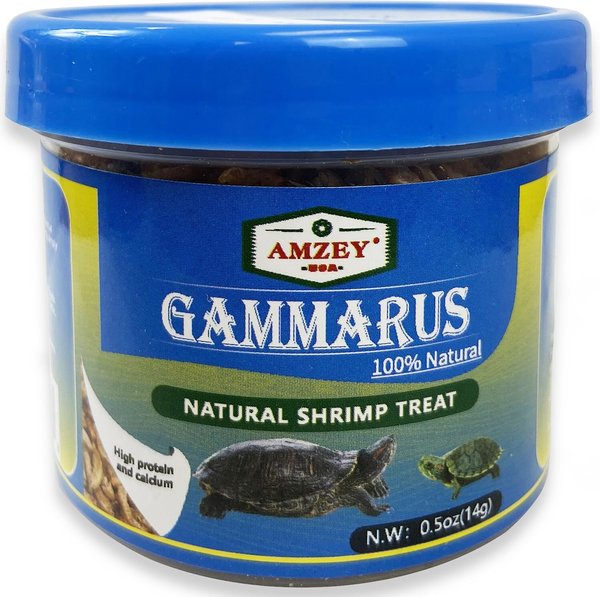 Amzey Gammarus Turtle Food, 0.5-oz jar slide 1 of 1