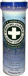 Meowijuana Feline Frost Catnip, Silvervine, & Peppermint Blend Catnip, 26-gram bottle