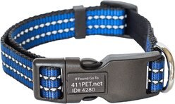 SmartBuckle Plus Protective Nylon Dog Collar, Blue, Small: 10.5 to 14.5-in neck slide 1 of 3