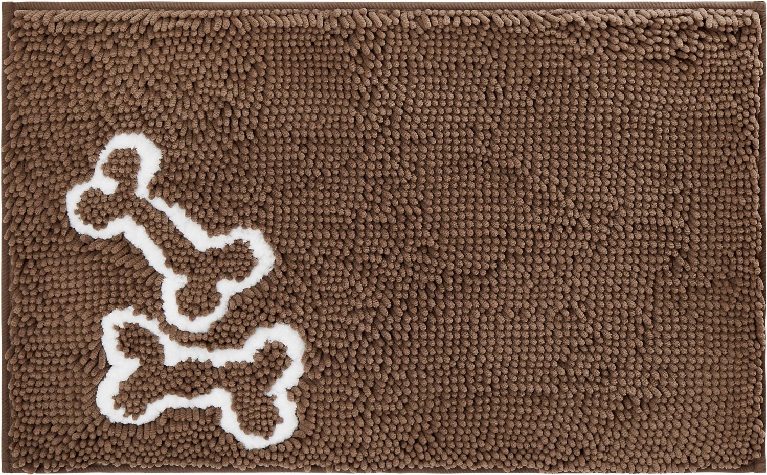 Frisco Microfiber Chenille Bones Mat