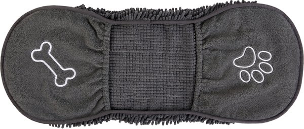 Frisco Microfiber Chenille Shammy Towel, Gray, Small/Medium slide 1 of 5