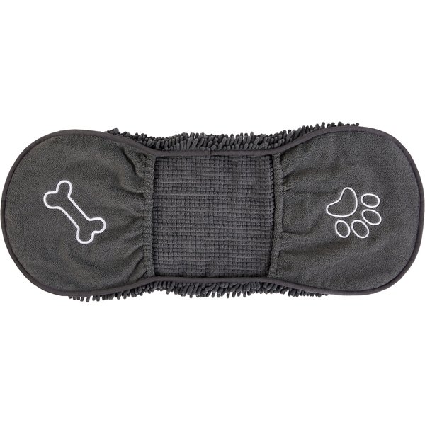FurHaven Pet Products Muddy Paws Towel & Shammy Rug for Dogs & Cats - Mud,  Medium 