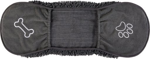 Frisco Microfiber Chenille Shammy Towel, Gray, Large