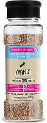 Nandi Bushveld Venison Meat Sprinkles Freeze-Dried Dog Food Topper, 2-oz bottle