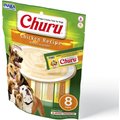 Inaba Churu Chicken Recipe Grain-Free Lickable Dog Treat, 0.7-oz, pack of 8