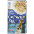Inaba Chicken Stew Chicken & Tuna Recipe Grain-Free Cat Food Topper, 1.4-oz pouch