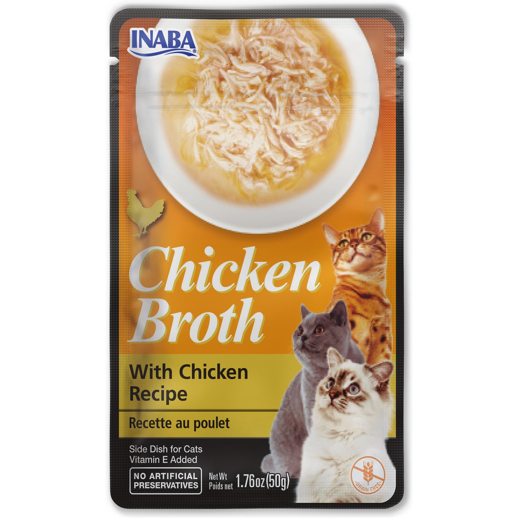 Is chicken broth safe for cats sale