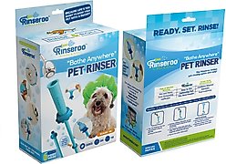 Rinseroo Bathe Anywhere Pet Rinser Hose Attachment, 6-ft, Blue