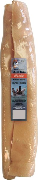 QT Dog Water Buffalo Cheek Roll Dog Treat, 12-in slide 1 of 4