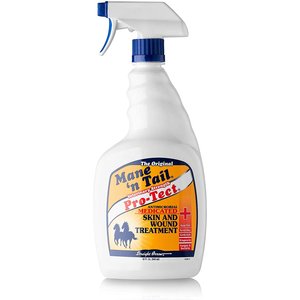 Mane 'n Tail Pro-Tect Medicated Horse Skin & Wound Treatment Spray, 32-oz bottle
