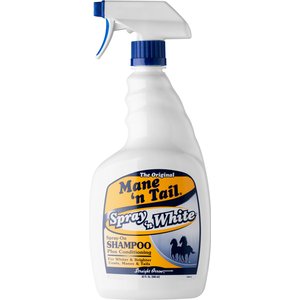 Mane 'n Tail Spray ‘n White Pet Shampoo Plus Conditioning Spray, 32-oz bottle