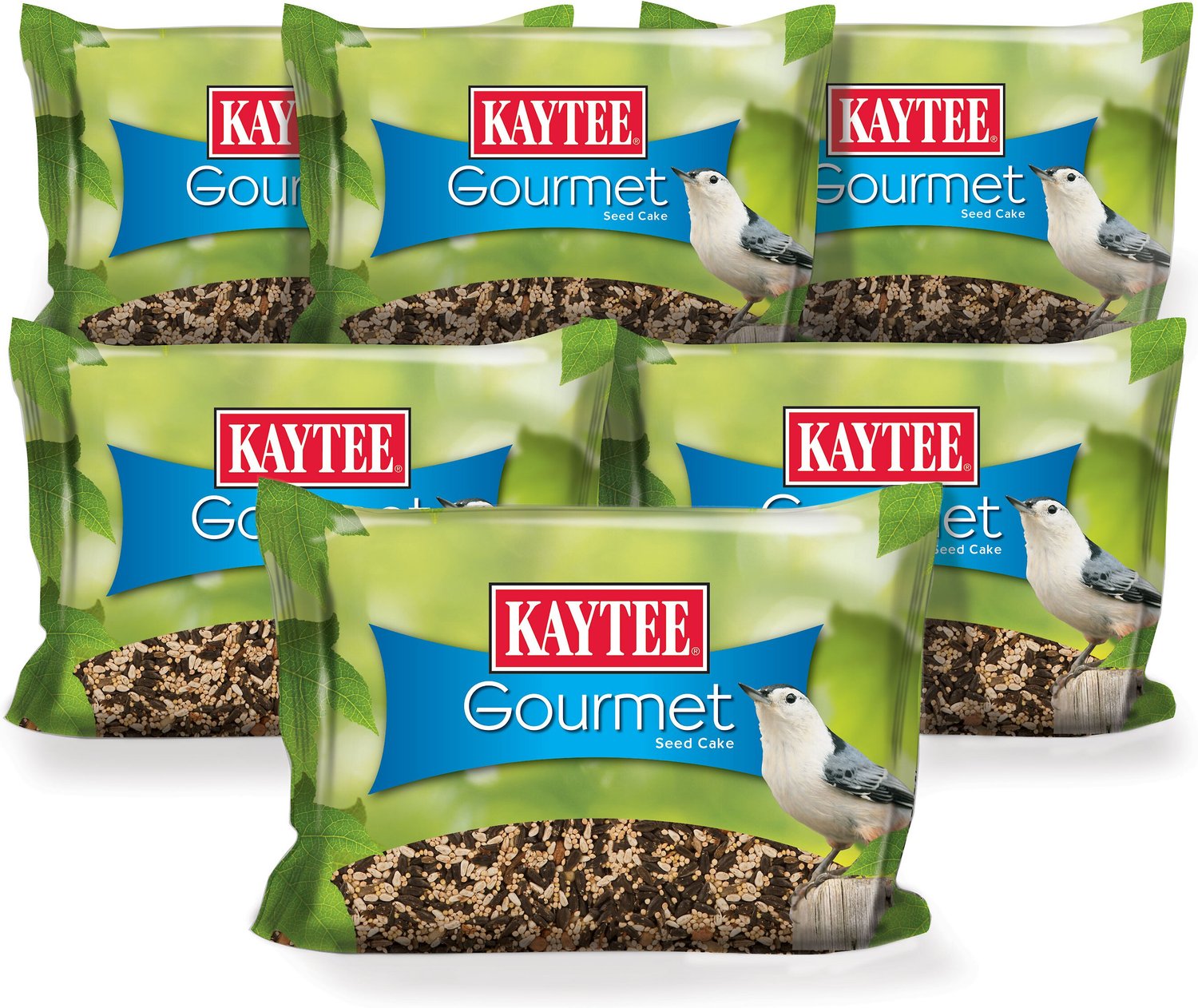 Kaytee Smart & Small Feeder Refill Seed Blends Wildbird Food, 2-lb bag, 6 count
