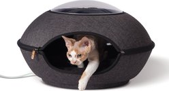 K&H Pet Products Thermo-Lookout Cat Bed, Gray