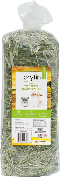 HALL'S HAY Timothy Hay 2nd Cut Mini-Bale Small Pet Food, 5-lb box 