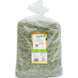 Brytin 1st Cutting All-Natural Western Timothy Hay Chinchilla Food, 48-oz bag