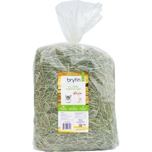 Brytin 1st Cutting All-Natural Western Timothy Hay Chinchilla Food, 96-oz bag