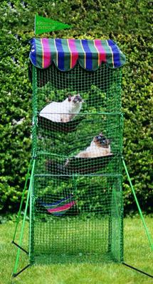 Show full view: Kittywalk Penthouse Outdoor Cat Playpen slide 2 of 3