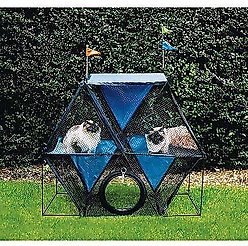 Kittywalk Ferris Wheel Outdoor Cat Playpen