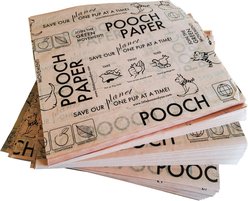 Pooch Paper Biodegradable Dog Waste Sheet, 50 count slide 1 of 6