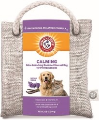ARM & HAMMER PRODUCTS Calming Lavender Vanilla Odor-Absorbing Bamboo Charcoal Pet Deodorizing Bag, 17.6-oz bag