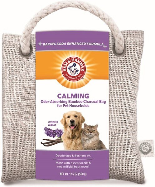 ARM & HAMMER PRODUCTS Calming Lavender Vanilla Odor-Absorbing Bamboo Charcoal Pet Deodorizing Bag, 17.6-oz bag Chewy.com